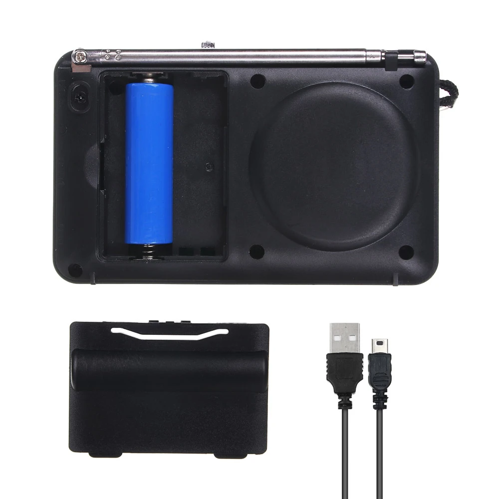 Радиоприемник FORZA переносной аккумулятор USB слот micro-SD FM 87 5-108 МГц |