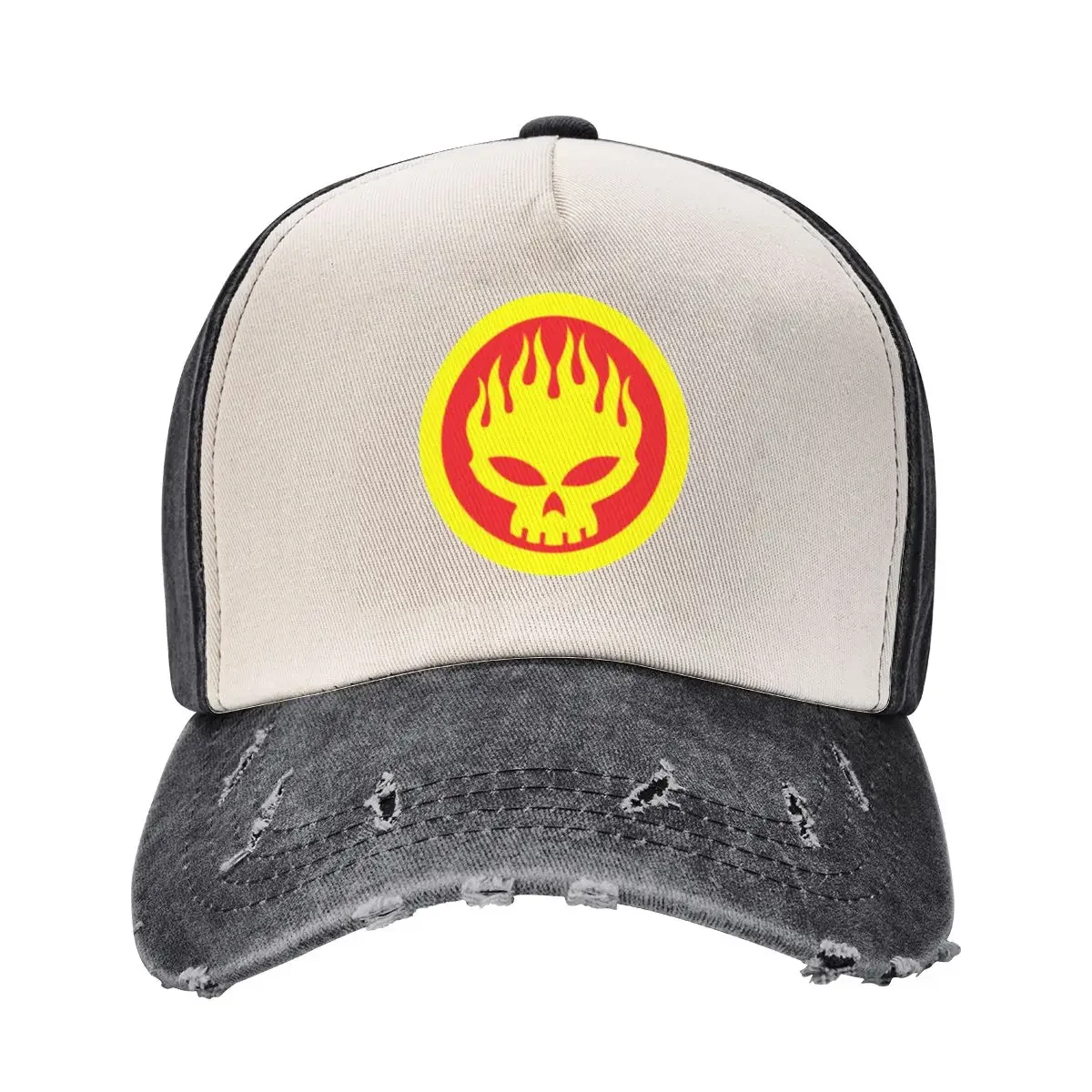 Бейсболка Manic Skull Merch черная шляпа большого размера для гольфа милая роскошная