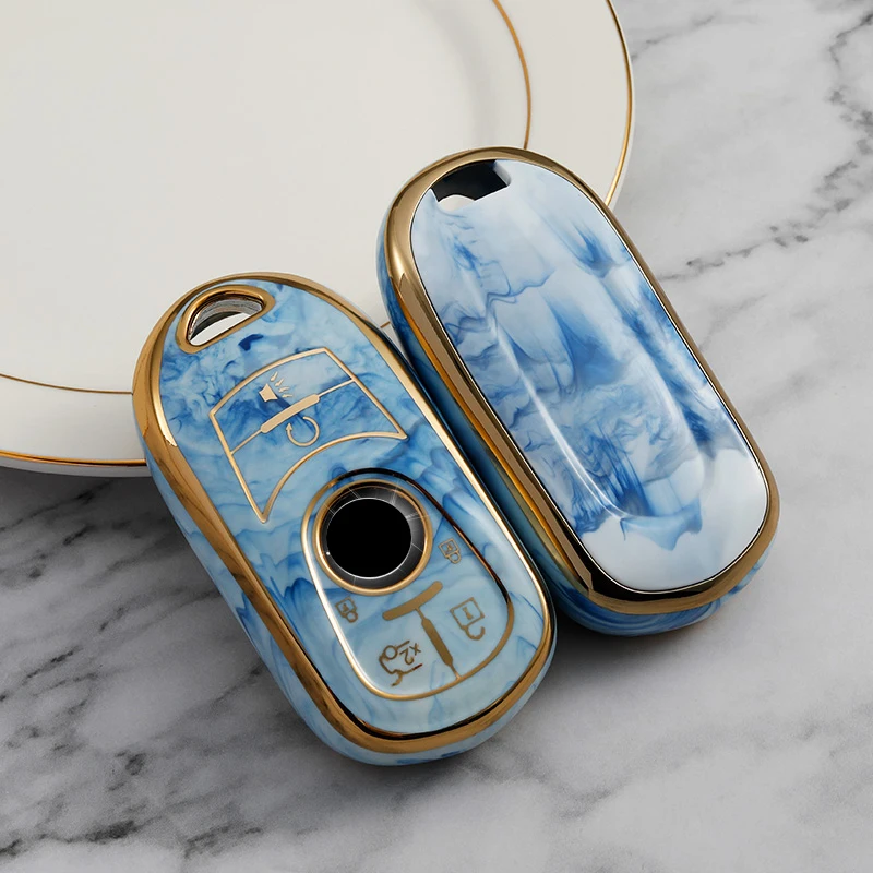 

Car Key Full Cover Case for Buick Encore Envision GL6 GL8 New Lacrosse Excelle Regal Verano Key Shell Auto Accessory