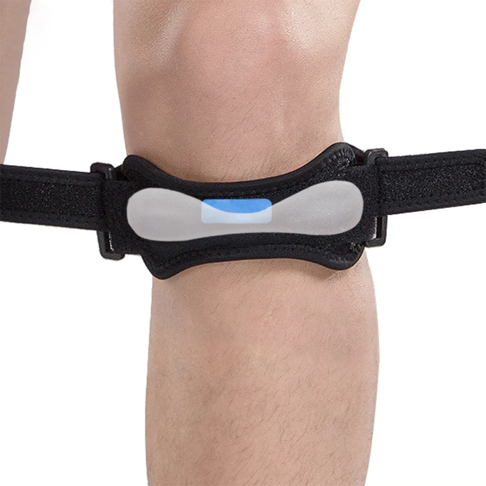 

1PCS Adjustable Knee Pad Knee Pain Relief Patella Stabilizer Brace Support for Hiking Soccer Basketball Running Sport