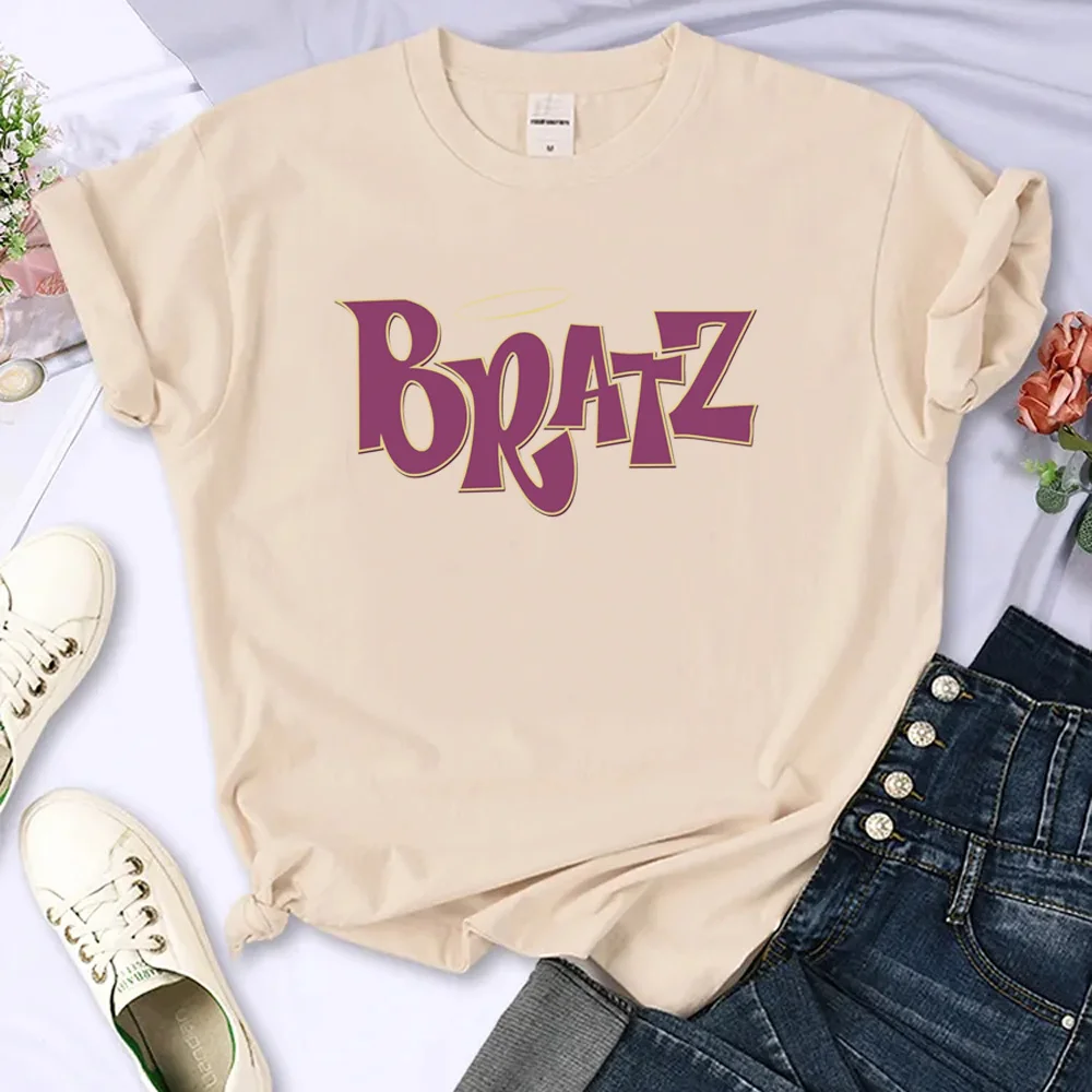 

Bratz top women designer Tee female Japanese designer harajuku clothing
