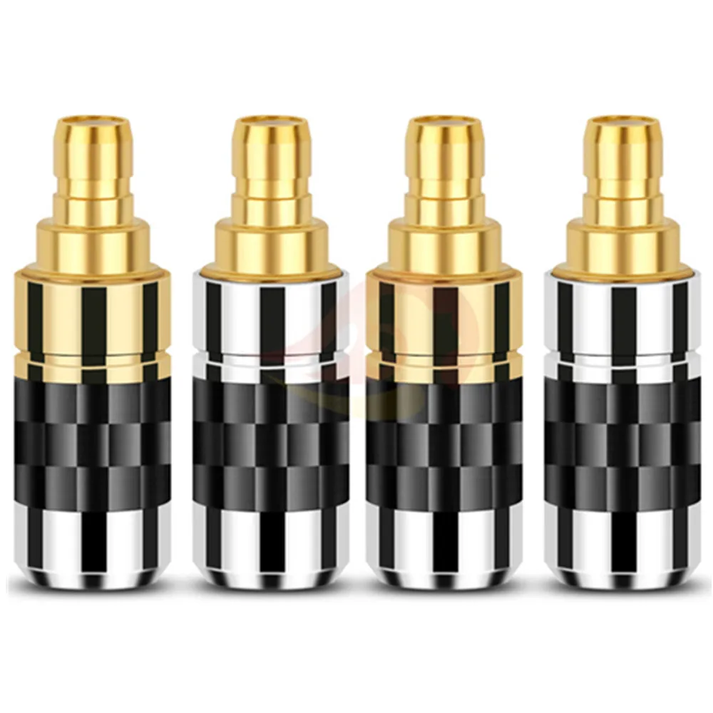 

Earphone Pins Gold Plated Copper Audio Jack Metal Adapter Wire Connector For IE400PRO ie500 IE500 1690TI HiFi Headset