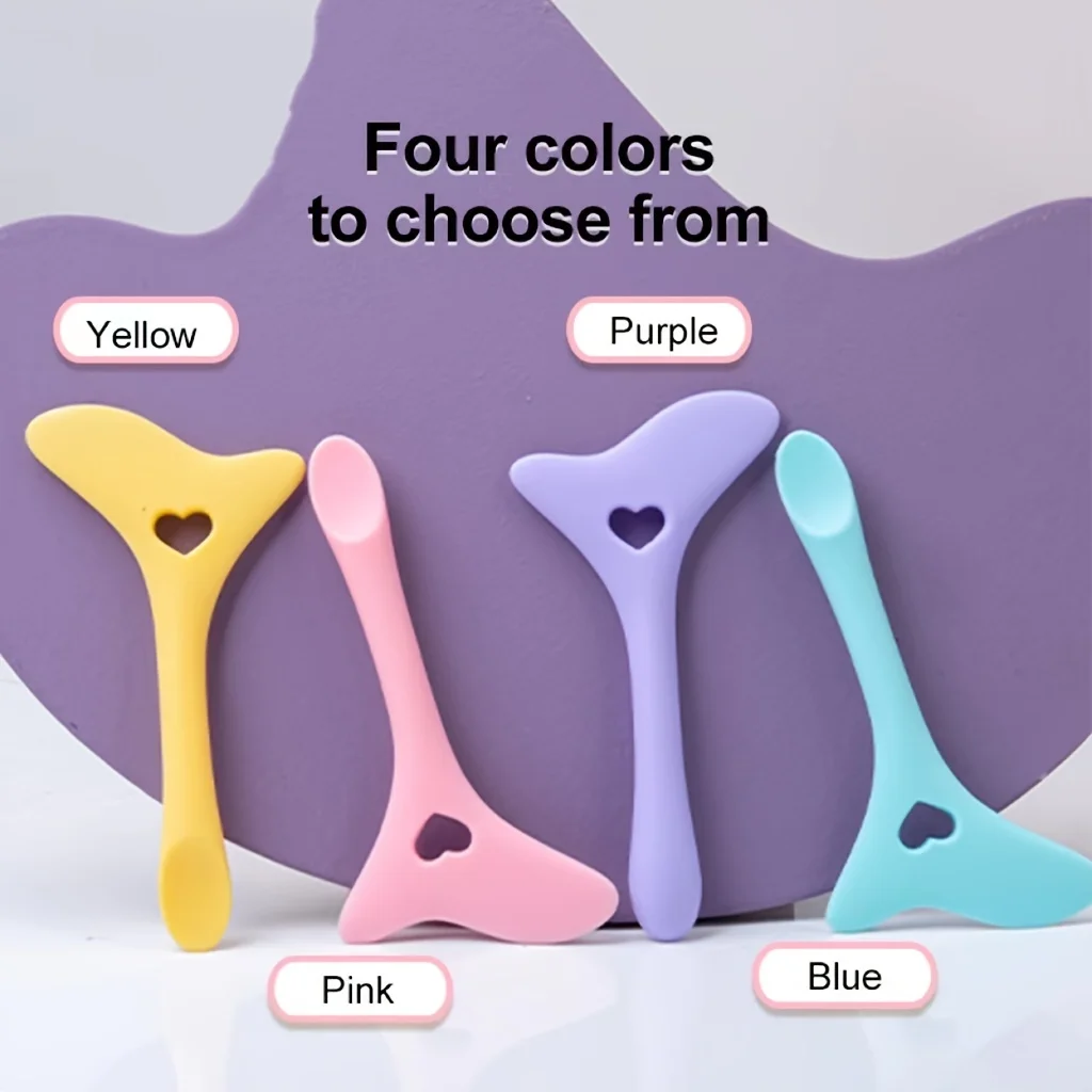 1 Шт. Силиконовый Инструмент Для Макияжа Быстрого И Простого Нанесения Подводки