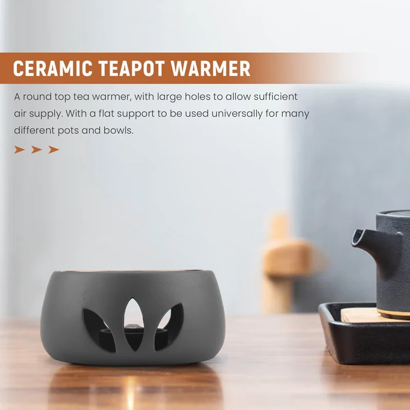 Керамический держатель для подогрева чайника основа чая изоляционная