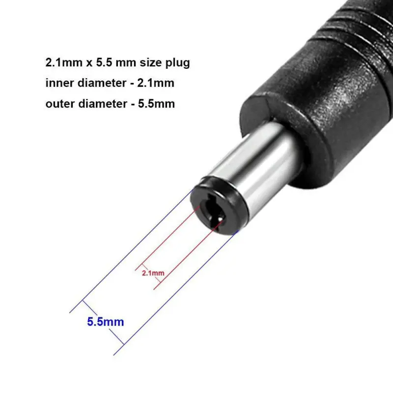

5Meter 5.5mm*2.1mm Male To Female Power Supply Cable Extension Cord Wire Parts