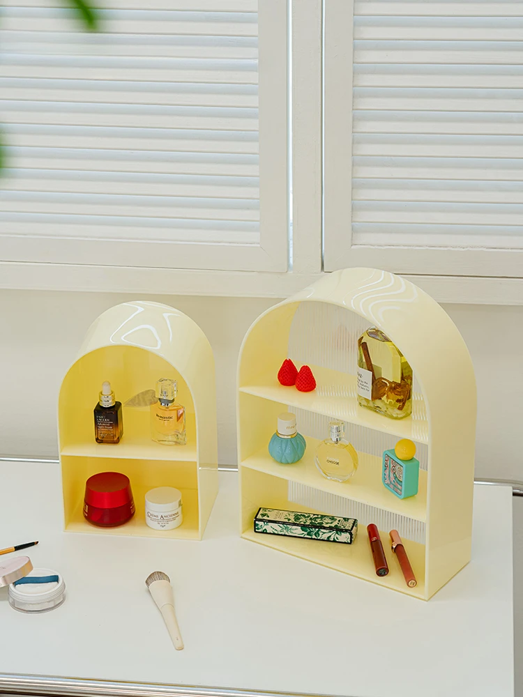 

Акриловая полка, креативная настольная стойка с аркой, многослойная полка для хранения