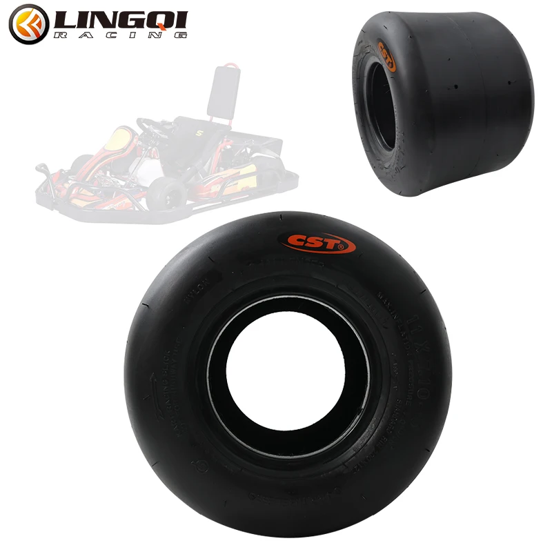 LINGQI RACING 5 дюймов шины для Go Kart бескамерные вакуумные дрифта автомобиля мотоцикла