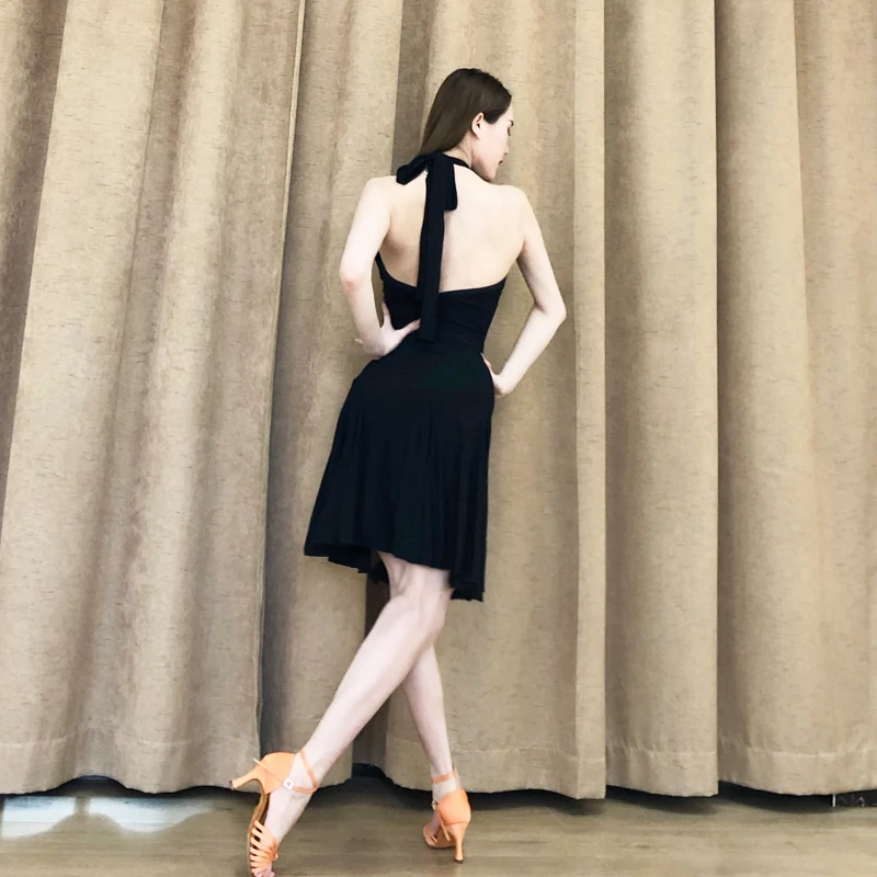 Платье для латиноамериканских танцев женский костюм взрослых