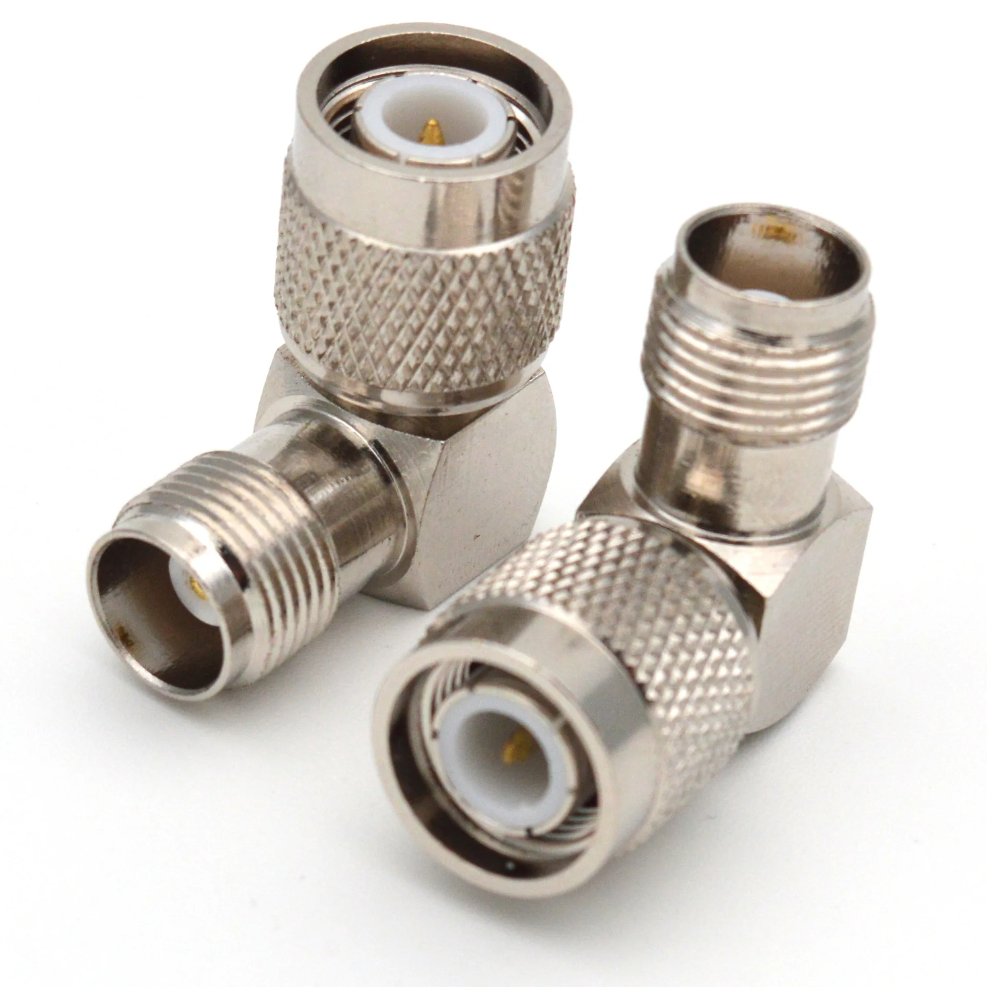 

2pcs TNC-JKW TNC bus 90 degree adapter TNC bus TNC right angle elbow RF connector