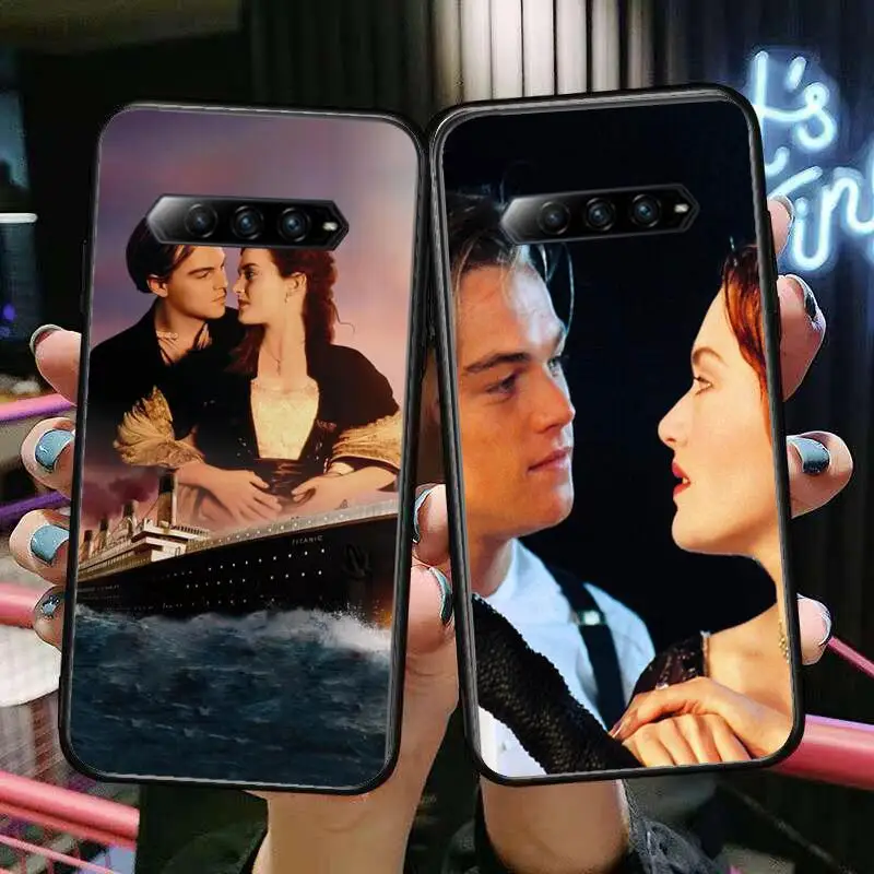 

Romantic-classic Phone Case For xiaomi redmi Black Shark 4 Pro 2 3 3s Cases Helo Black Cover Silicone Back Prett mini cover fund