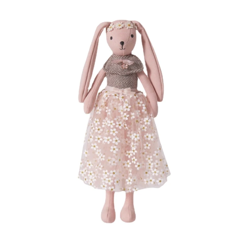 

Stuffed Bunny Plush Rabbit Animal Cuddly Toy Floppy Arms & Legs Soft Cute Doll Gift for Kids Boys Girls Home Decorations