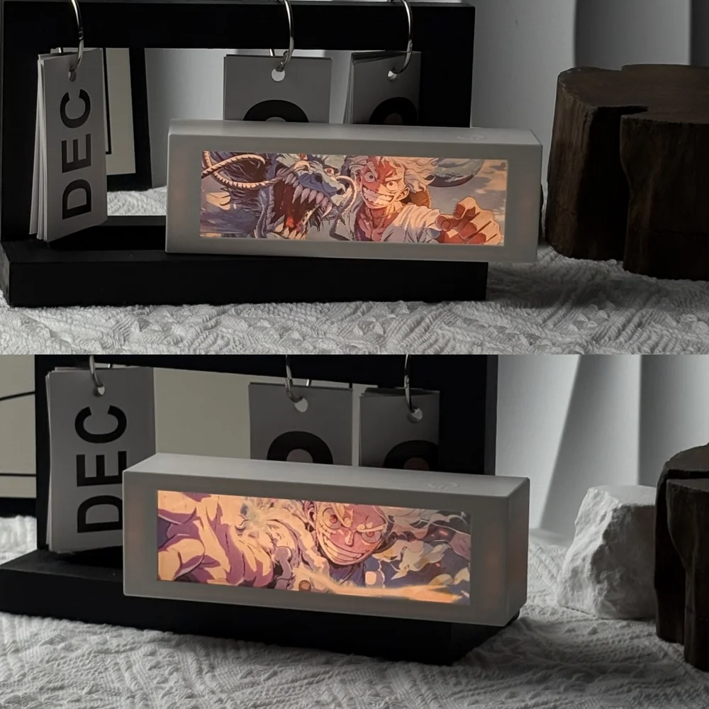 Фото Светодиодный классический аниме 3D линзочный движение аниме лайтбокс для украшения спальни лампа аниме периферийные устройства друг подарки на день рождения №1