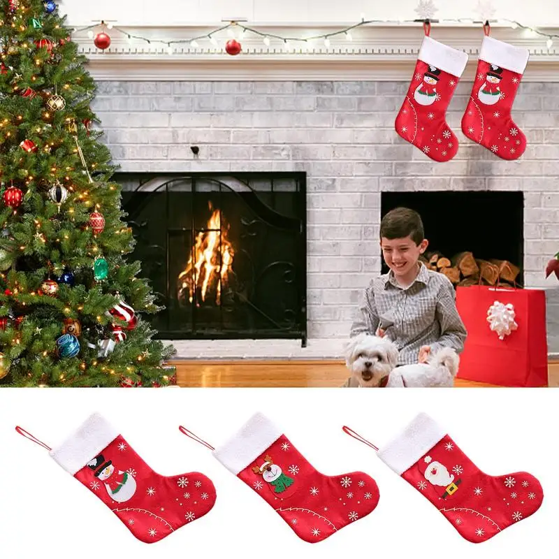 

Christmas Stocks Decoration Pendant Create A Christmas Mood With Exquisite Workmanship For Party Doors And Windows Room Etc