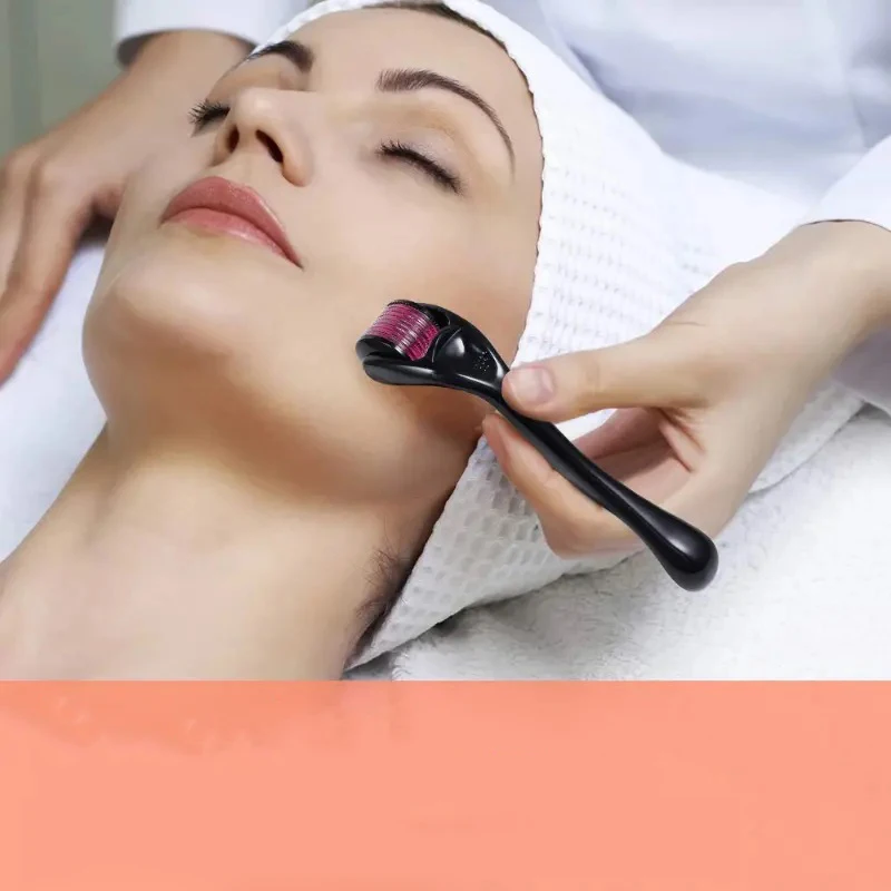 Профессиональный массажный ролик 0 25 мм с микроglide для ручного ухода за кожей лица