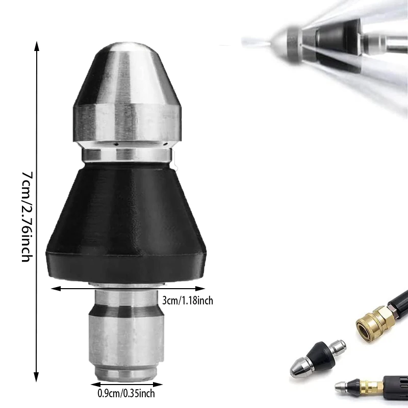 1 шт. насадка для очистки труб