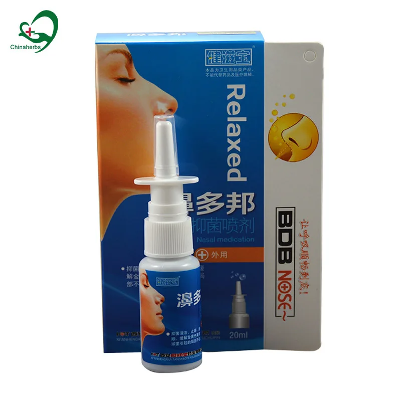 

1 Pack Rhinitis Spray Chinese Traditional Medical Herb Sinusitis Spray for Runny nose sneeze Nasal cleaning Chronic rhinitis