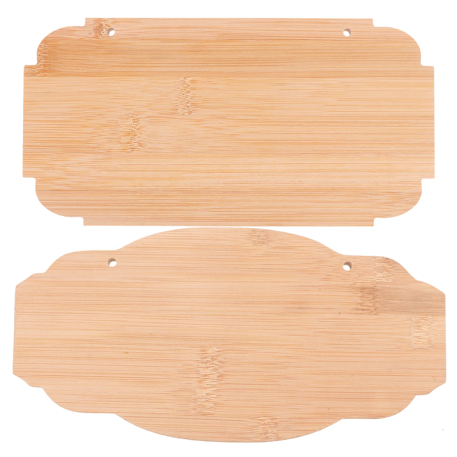 

2Pcs Blank Plaques Household Blank Painting Door Sign Ornaments