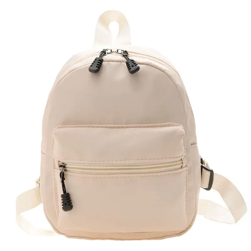 

Женский школьный мини-рюкзак, повседневная нейлоновая модная однотонная сумка в стиле преппи для студенток, школьные ранцы для девочек-подростков