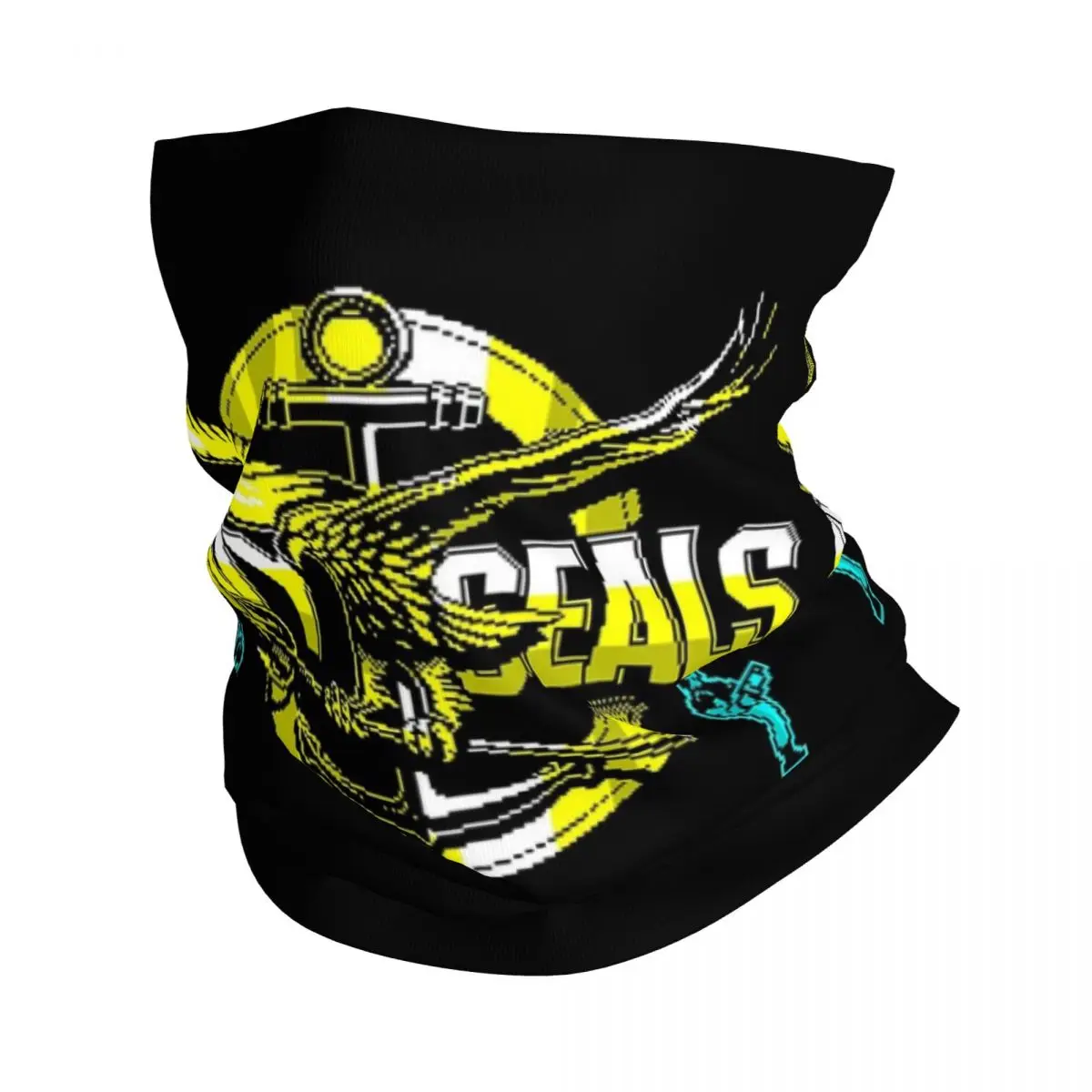 

USA Navy SEALs Bandana Neck Gaiter Printed Face Scarf Multifunction Cycling Scarf Outdoor Sports For Men Women Adult Winter