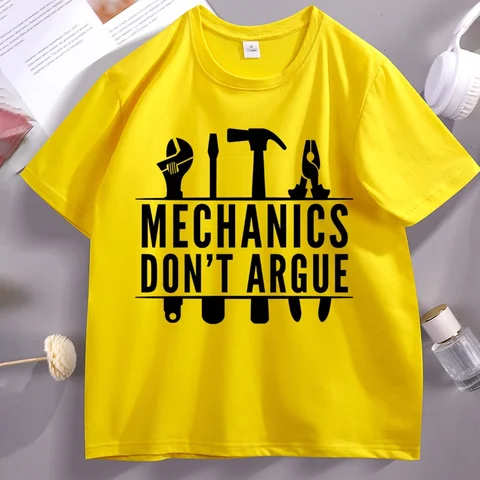 Мужская футболка USEMEI Mechanics Don't Argue