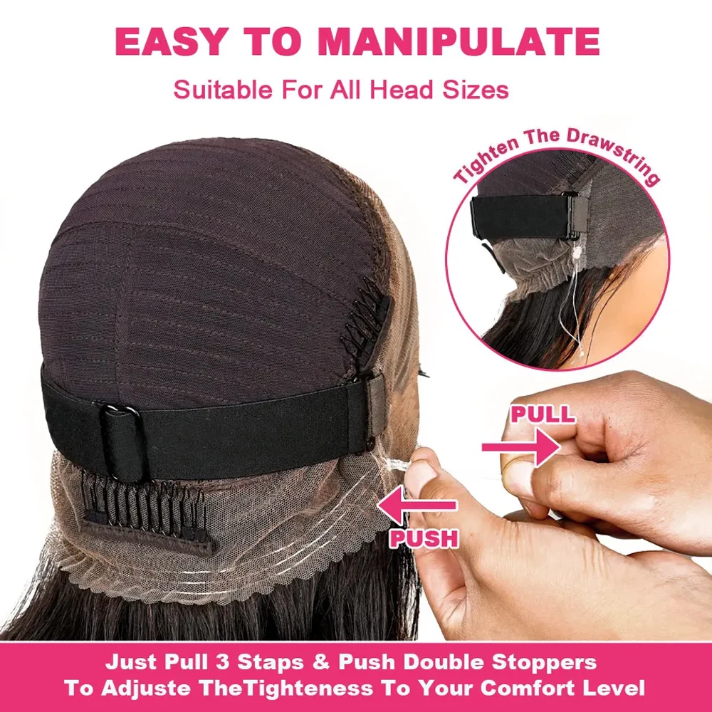 Парик на шнуровке &quotфронтальная волна&quot