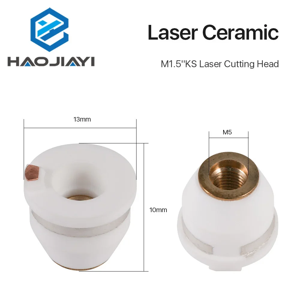 Лазер KT M1.5 ′ KS керамический держатель сопла защитная резьба M5 диаметром 13 мм для