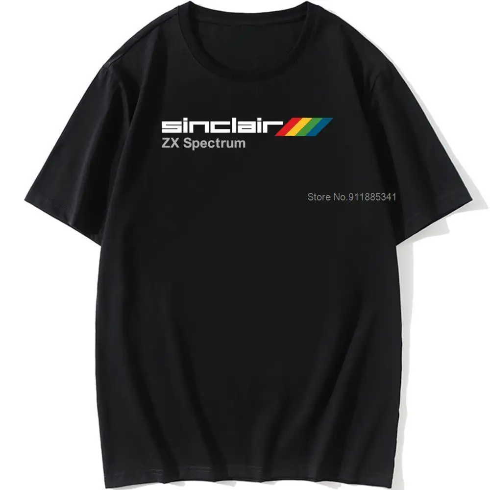 

Tee Shirts Personality Inspired By Sinclair Zx Spectrum Gray Men T-Shirt Full T Shirts For Men
