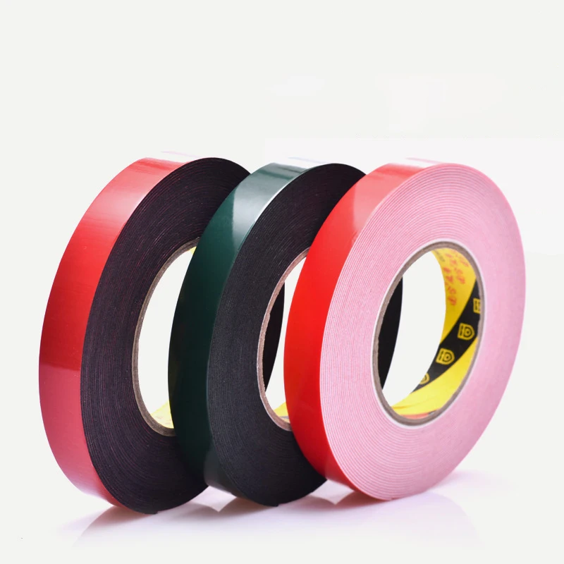 

Double Sided Tape Waterproof Car Accessories Home Improvement Office PE Car Foam Double Dided Tape Metal Adhesive Insulating