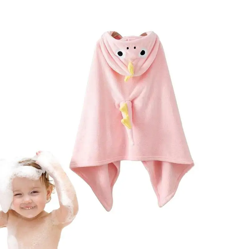 

Boys Girls Coral Fleece Bathrobe Children Hooded Robes Kids Animal Towel Robe Baby Sleepwear Children's Dressing Gown Soft
