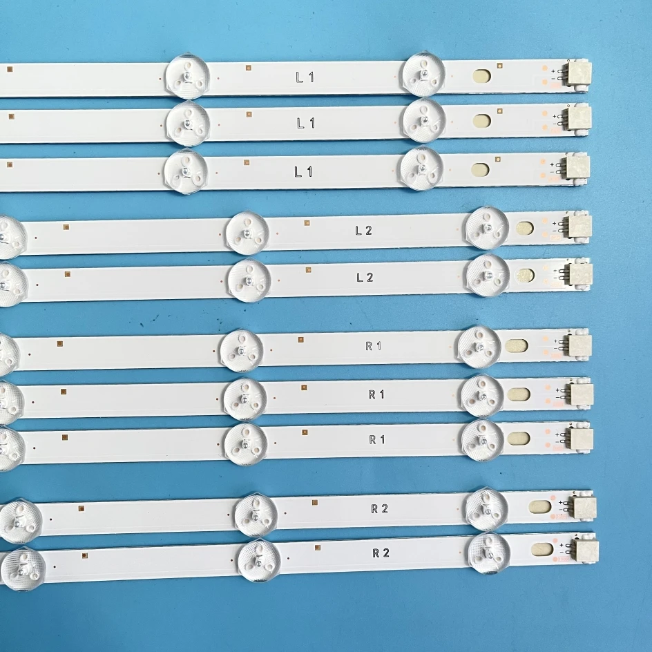 Набор из 10 ламп LED-подсветки длиной 820 мм для телевизоров 42LA6130, 42LA6134 и 42LA6136, 42 дюймов. Набор полосок массива световых лент.