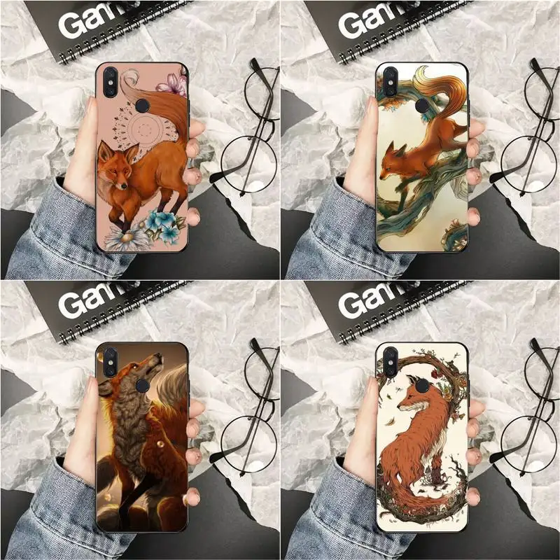 

Sly Fox Phone Case For Xiaomi 11 10 12Spro A2 A2lite A1 9 9SE 8Lite 8explorer F1 Poco 12S Ultra Cove