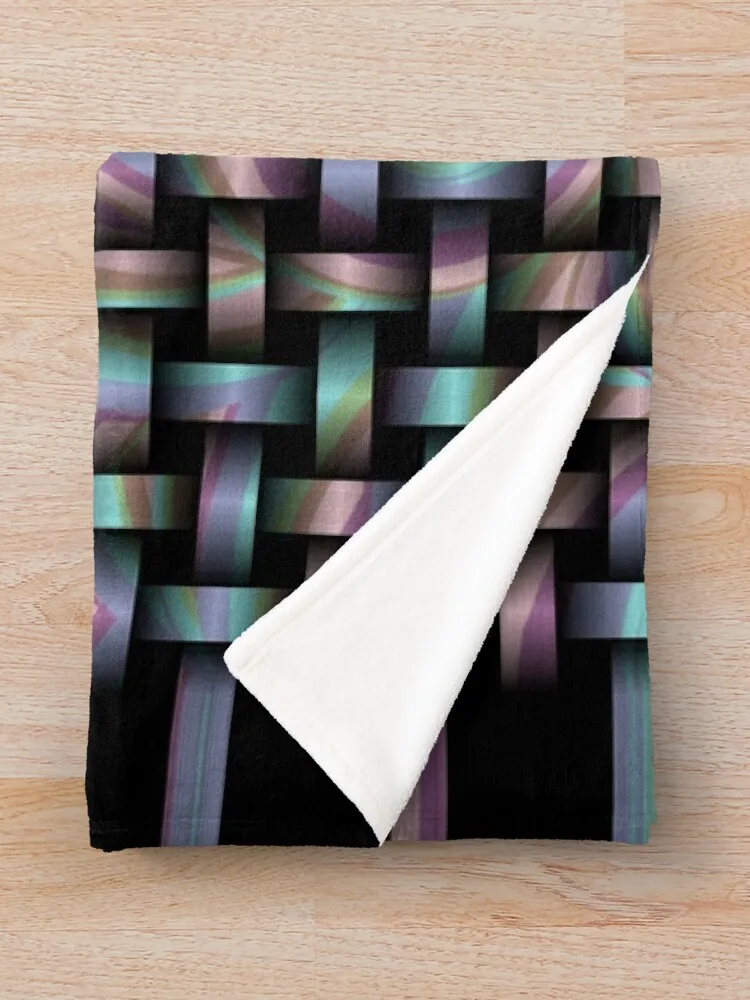 Плетение и линии - 7459 пледы лохматое теплое для дивана одеяла