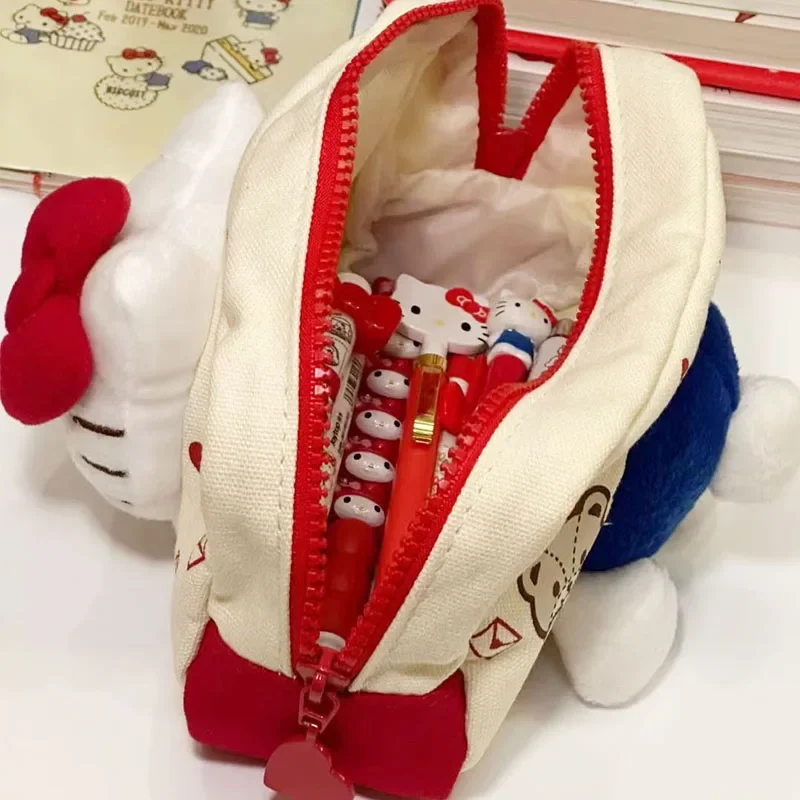 Sanrio японский органайзер Hello Kitty сумка-карандаш для девочек сумка-органайзер милая
