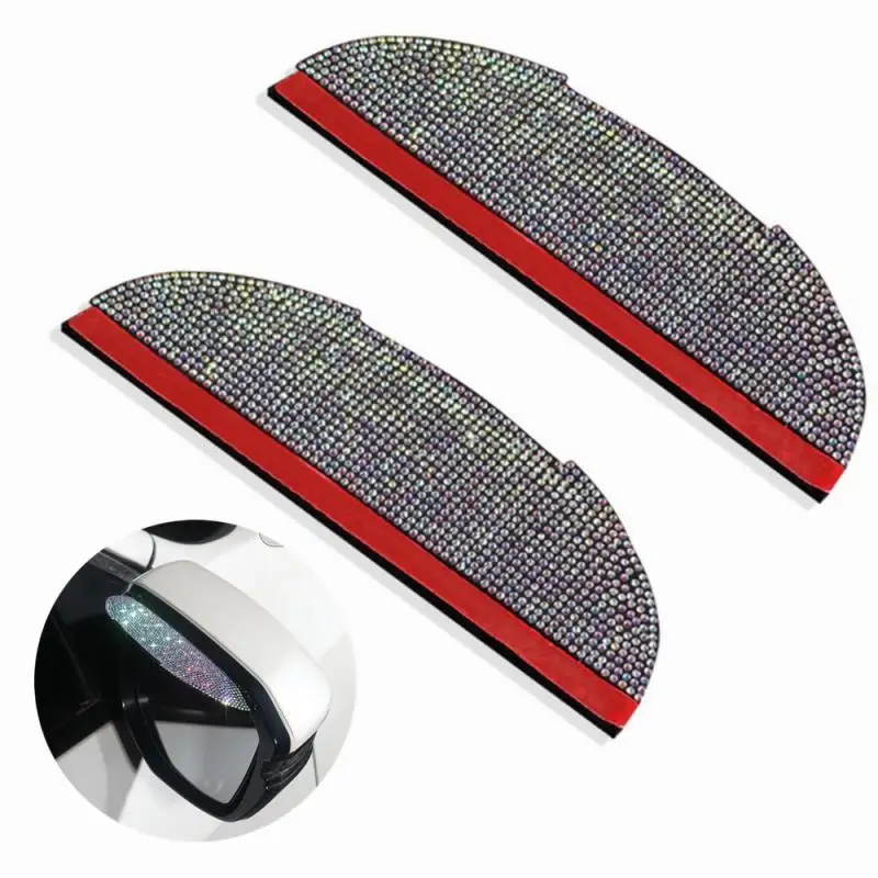 

1 шт. универсальная защита от дождя для автомобильного зеркала заднего вида, защита от дождя для автомобиля, боковая защита от дождя, снега, Пластиковый Солнцезащитный козырек, защита от солнца