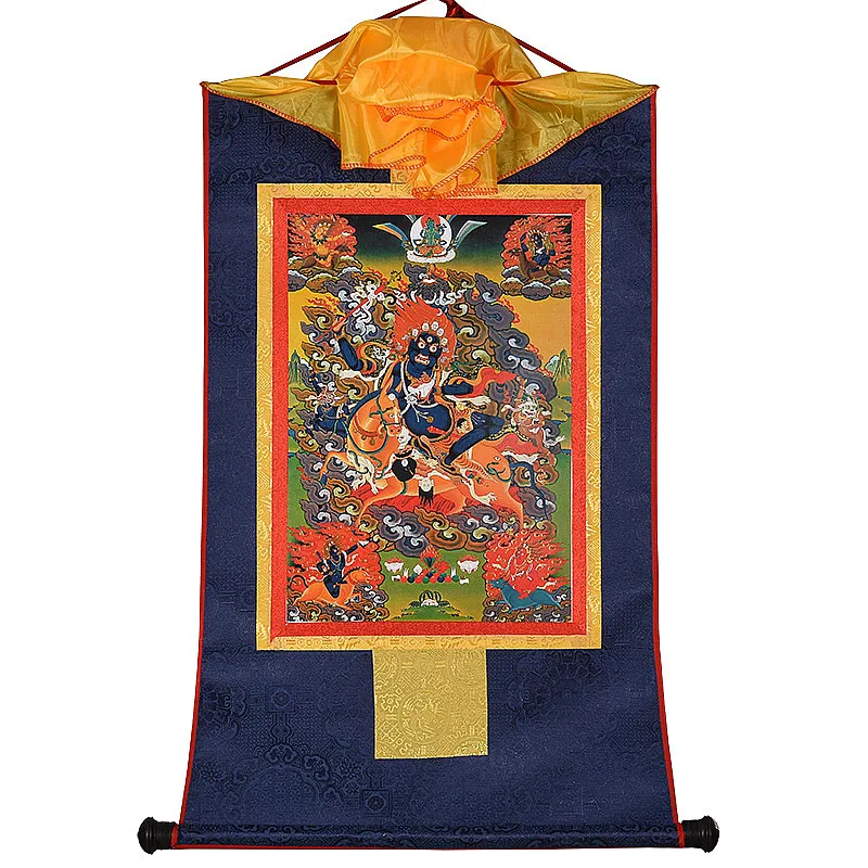 

Буддийский Тханка Kurukulla/Ksitigarbha/Auspicious Mother/Eighteen Arhats