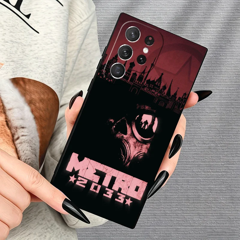 Фото Чехол для телефона Metro 2033 для Samsung Galaxy S24 S25 S26 Ultra S23 Plus S22 S21 FE S20 + с индивидуальным узором и защитой по краям №3