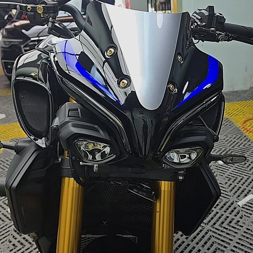 Фото Подходит для Yamaha MT-10/SP, модификация с передней решеткой и высоким ветровым стеклом, для моделей 2022-2025 годов. №2