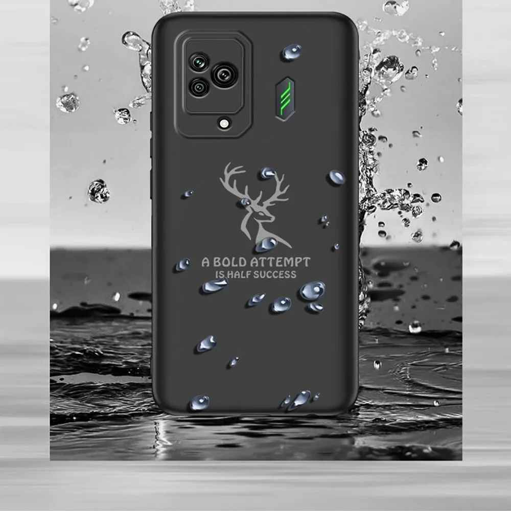 Мягкий силиконовый чехол-бампер для Xiaomi Black Shark 5 Pro