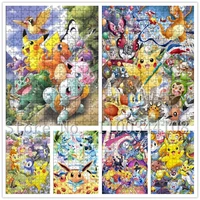 1000 piece pokemon jigsaw puzzle japanese anime cartoon creative diy jigsaw puzzle creativity imagine magic toys home decor