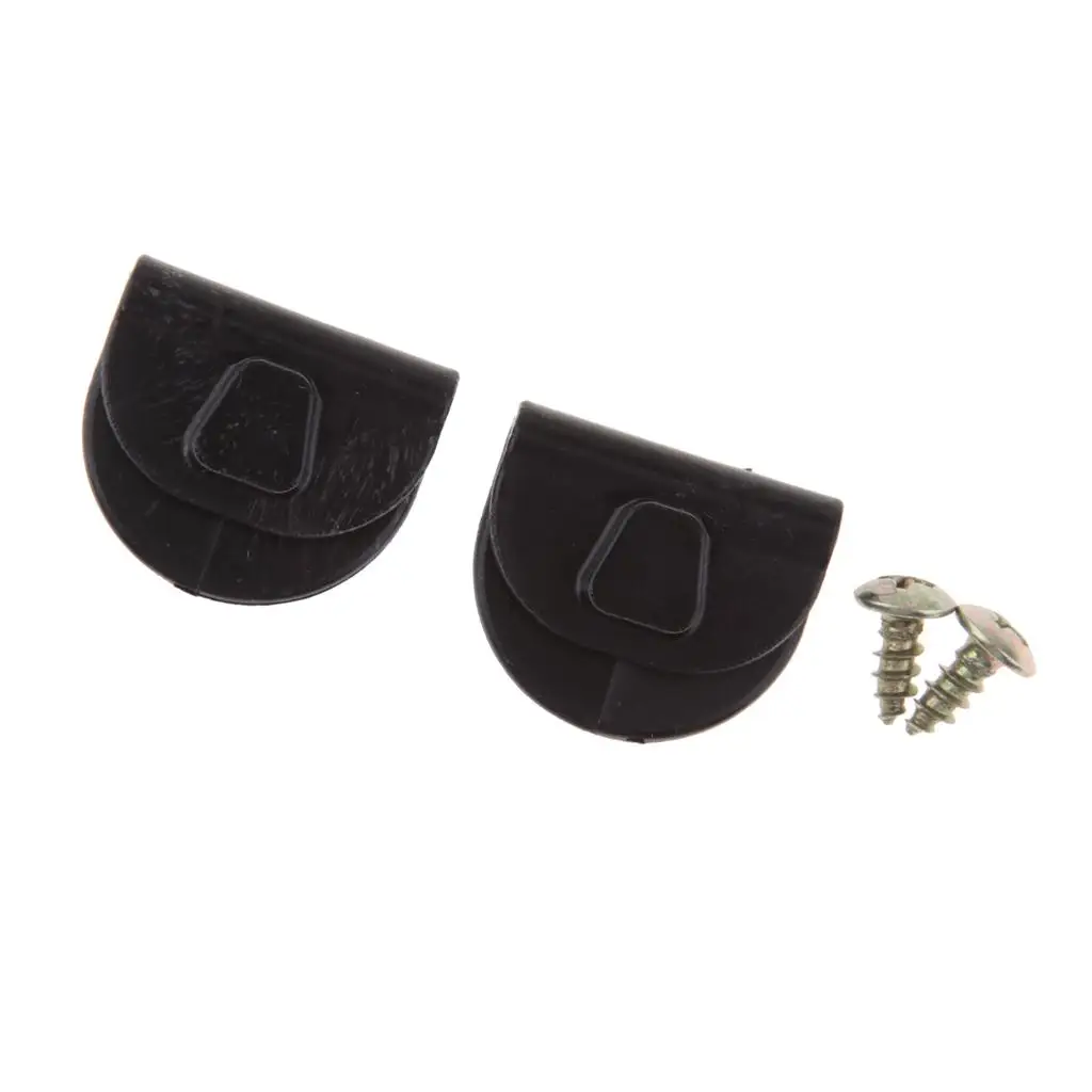 6X Левая крышка аккумулятора двигателя крепежные зажимы для XL 883 1200 04-17