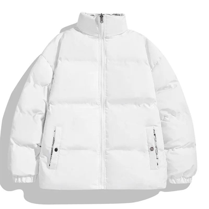 Couple's Cotton Padded Clothes Winter Bread Double Side Wearable Jackets Men's S New Fashion Paisley Print Parkas Warm Outwear