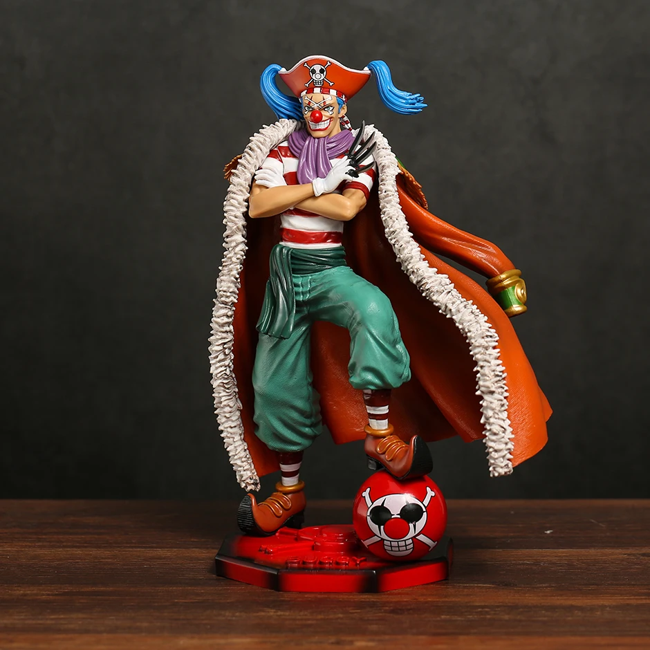 

25cm One Piece Buggy Excellent Figure Model Statue Toy Collectibles Gift