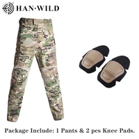han wild cargo pants hiking pants elastic flexible military trousers outdoor sport pants multiple pockets tactical pants men