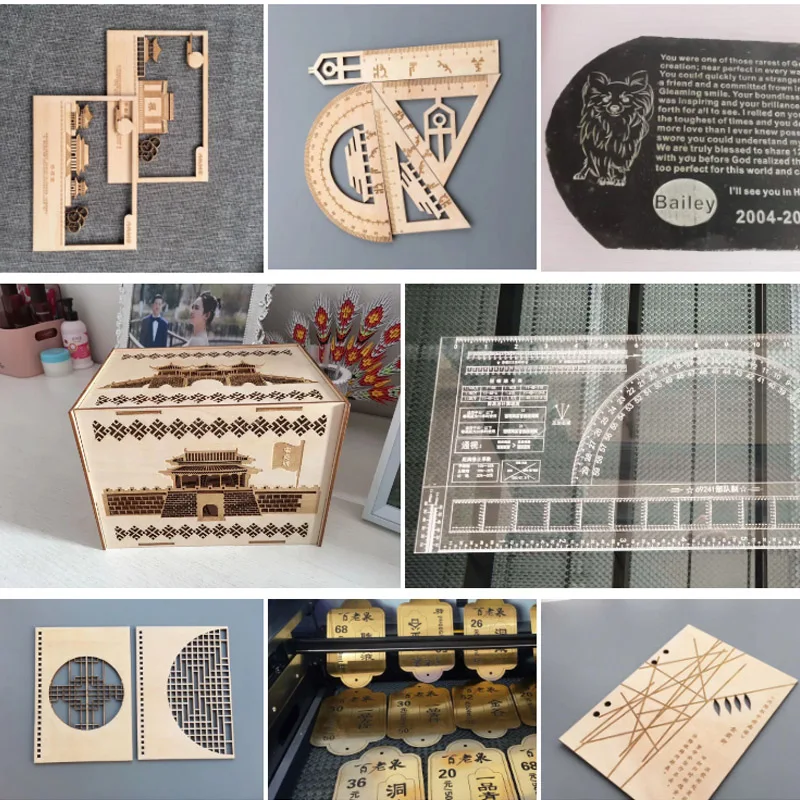 

2022 Business Machine 100W 130W 150W 180W Laser Cutting Machine for Wood Acrylic Paper PVC Leather Cnc Router Laser Engraver