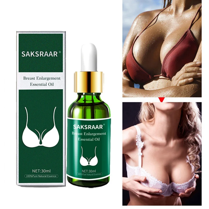 Saksraar Breast Enhancement Massage Oil Breast Firming And Lifting Essential Oil For Women Curve Shaping Oil Breast Enlargement