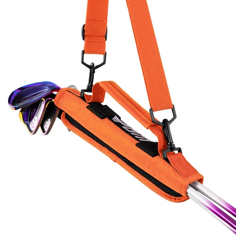 PGM Portable Mini Golf Bag Can Hold 5 Clubs Ultra-light Simple Golf Club Single Shoulder Bag Backpack Carrier Belt Golf Supplies