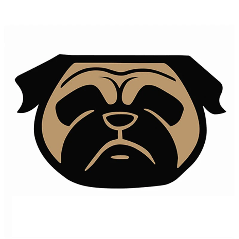 

Sad Dog Face Personalized Car Sticker PVC Body Exterior Accessories Motorcycle Laptop Decoration Auto Decal Waterproof Anti-UV