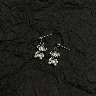 Модные ювелирные изделия в стиле хип-хоп панк металлические крылья форме сердца