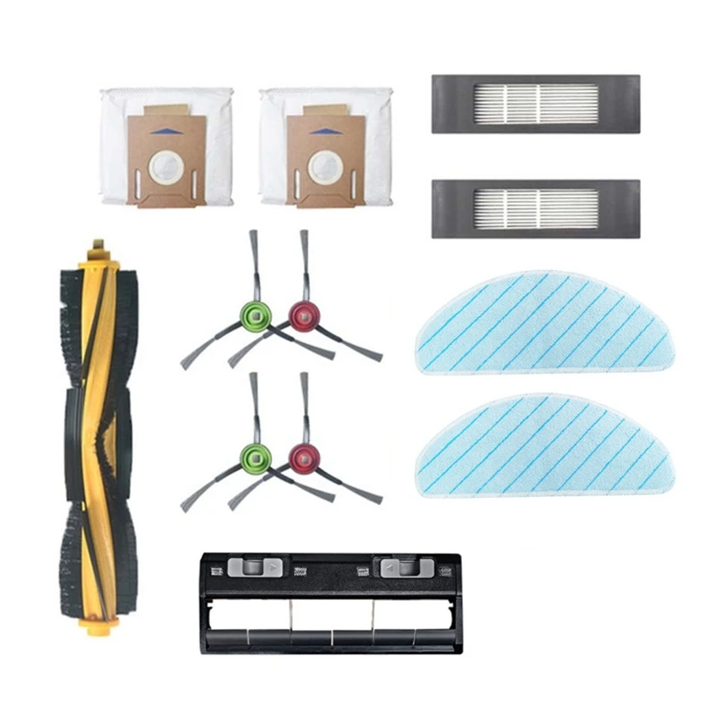 

12 шт. для робота-пылесоса ECOVACS Deebot T9 T9max T9power T10 с щеткой и фильтром