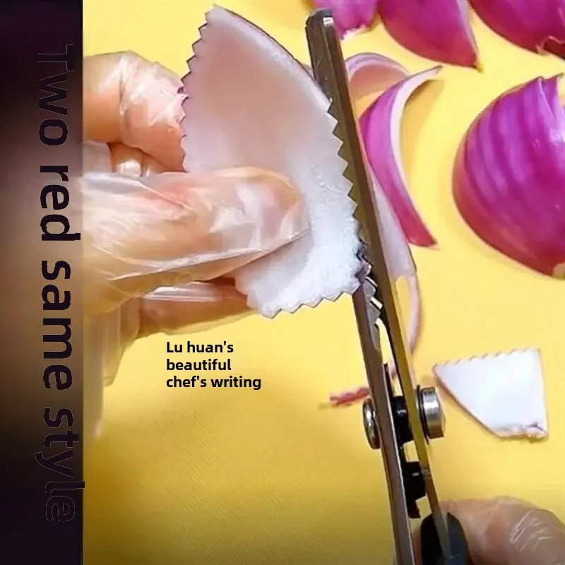 Оптовая продажа ручная работа ленточные ножницы для шитья ткани зубов собак